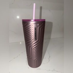 Starbucks Metallic Pink Tumbler